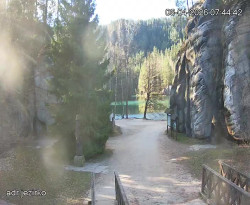 Vstup do skal, Pískovna