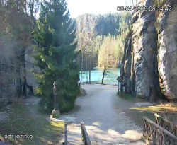 Vstup do skal, Pískovna