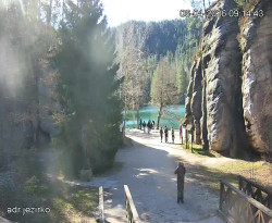 Vstup do skal, Pískovna