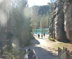 Vstup do skal, Pískovna