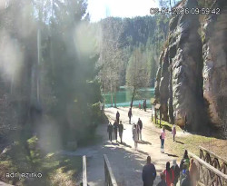 Vstup do skal, Pískovna