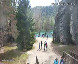 Vstup do skal, Pískovna