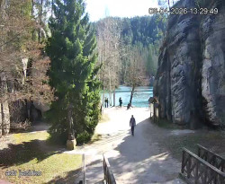 Vstup do skal, Pískovna