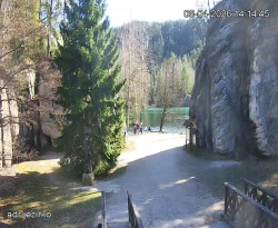 Vstup do skal, Pískovna