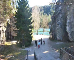 Vstup do skal, Pískovna