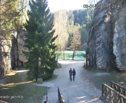 Vstup do skal, Pískovna