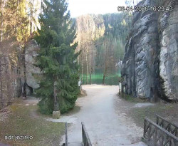 Vstup do skal, Pískovna