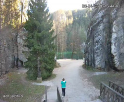 Vstup do skal, Pískovna