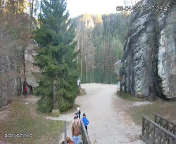 Vstup do skal, Pískovna