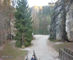 Vstup do skal, Pískovna