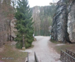 Vstup do skal, Pískovna