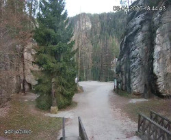 Vstup do skal, Pískovna