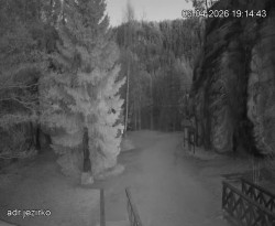 Vstup do skal, Pískovna