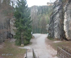 Vstup do skal, Pískovna