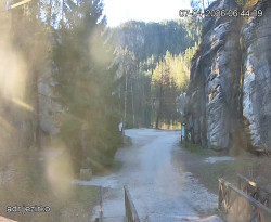 Vstup do skal, Pískovna