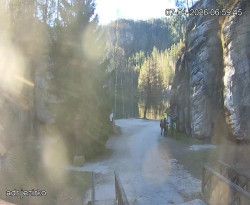 Vstup do skal, Pískovna