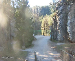 Vstup do skal, Pískovna