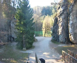 Vstup do skal, Pískovna