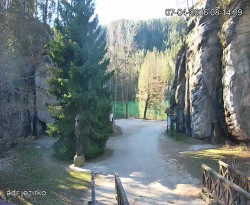 Vstup do skal, Pískovna