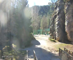 Vstup do skal, Pískovna