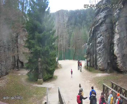 Vstup do skal, Pískovna