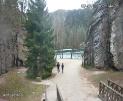 Vstup do skal, Pískovna