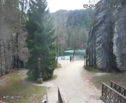 Vstup do skal, Pískovna