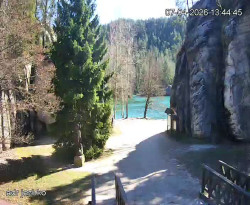 Vstup do skal, Pískovna