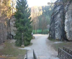 Vstup do skal, Pískovna