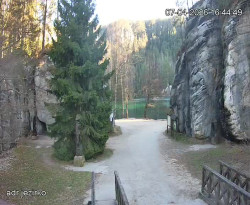 Vstup do skal, Pískovna