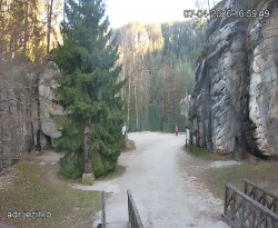 Vstup do skal, Pískovna