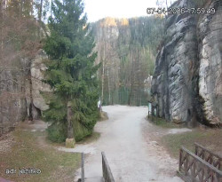 Vstup do skal, Pískovna