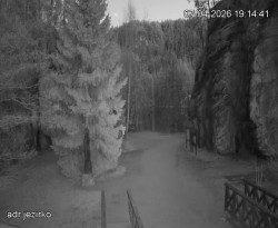 Vstup do skal, Pískovna