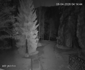 Adršpach - Vstup do skal, Pískovna - 8.4.2026 v 05:15 Adršpach - Vstup do skal, Pískovna - 8.4.2026 v 05:15