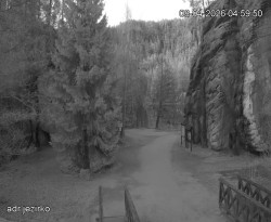 Vstup do skal, Pískovna