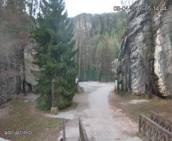 Vstup do skal, Pískovna