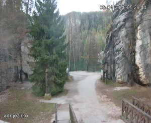 Adršpach - Vstup do skal, Pískovna - 8.4.2026 v 06:30 Adršpach - Vstup do skal, Pískovna - 8.4.2026 v 06:30
