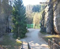 Vstup do skal, Pískovna