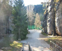 Vstup do skal, Pískovna