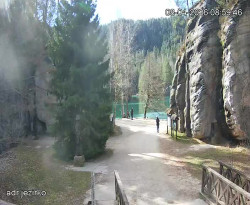 Vstup do skal, Pískovna