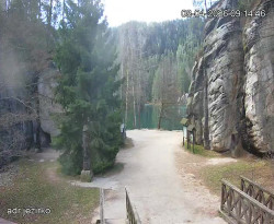 Vstup do skal, Pískovna