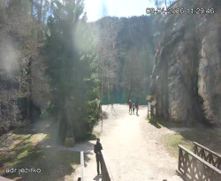 Vstup do skal, Pískovna