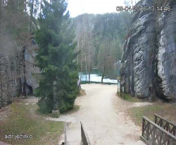 Vstup do skal, Pískovna