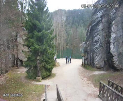 Vstup do skal, Pískovna