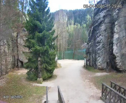 Vstup do skal, Pískovna