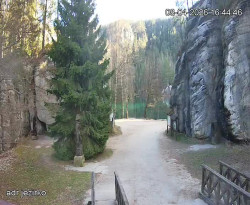 Vstup do skal, Pískovna