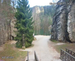 Vstup do skal, Pískovna