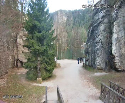 Vstup do skal, Pískovna