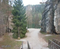 Vstup do skal, Pískovna