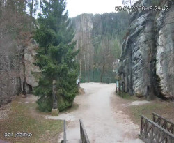 Vstup do skal, Pískovna